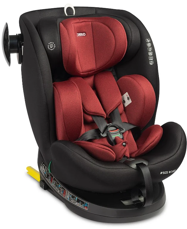 Автокресло Caretero COMMO I-SIZE Isofix Burgundy